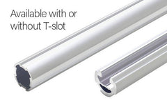 EcoShape tubes come in 28mm width and are available with or without a T-slot. Creform, Propipe, steel tubing substitute.