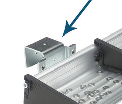 Mounting bracket for modular grab ledge. Sample application.