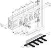 3842352088 modular air manifold for workstation or workbench, Bosch Rexroth FlexMation