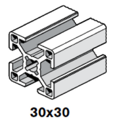30x30 t-slot extrusion; Bosch Rexroth, FlexMation, 80/20