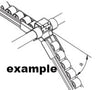 XLean Flexible Bridge for roller section; 3842537911