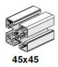 45x45 t-slot extrusion; Bosch Rexroth, FlexMation, 80/20