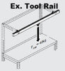 Aluminum Extrusion; Tool Rail Profile; 30x45C; 3842992946-1830mm